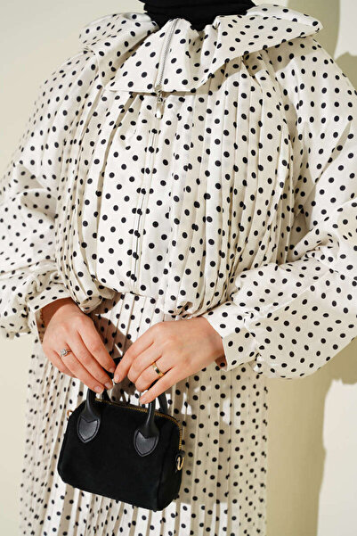 Lavanta Tekstil Polka Dot Skirt Two-Piece Set