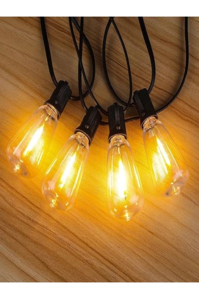 MOBGİFT 5M 10 Ampullu Modern Led Işık (FİŞLİ)