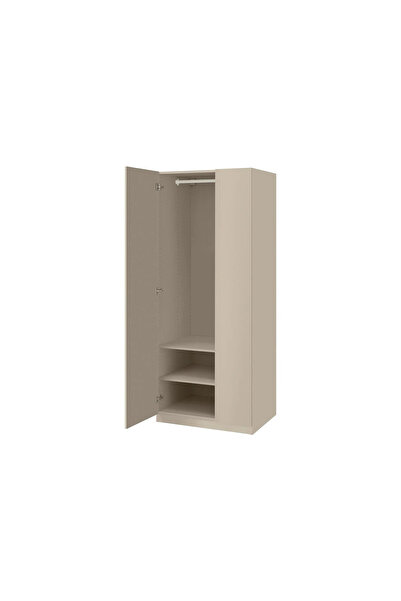 IKEA Gri Sağlam Kapaklı Gardırop 75x60x201 cm