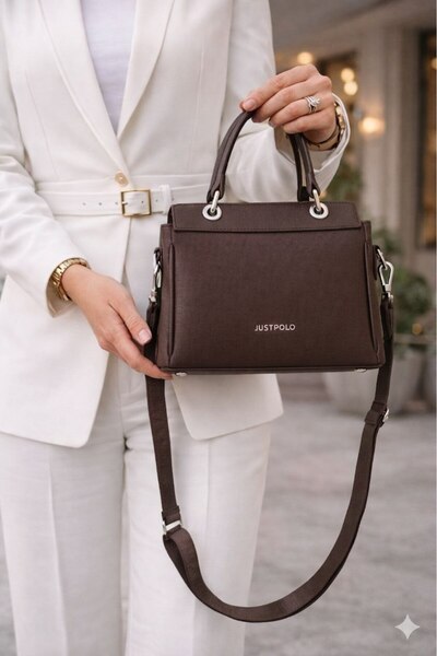 Just Polo Original Women's 4 Compartment Hand and Shoulder Bag