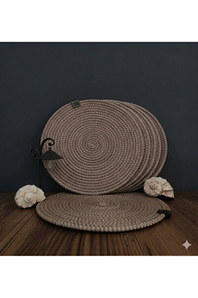 ZEMİRA TEKSTİL Σετ πιάτων 6 τεμαχίων, Αμερικάνικο σετ σερβιρίσματος