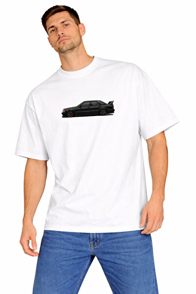 CAMBLYS Unisex Men's Car Front Anti Social Back Printed Oversize Thick Fabric...