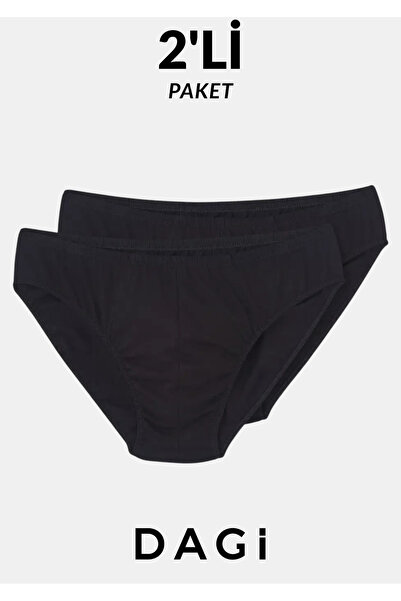 Dagi Ανδρικά εσώρουχα 100% βαμβακερά 2-pack - Σετ άνετης εφαρμογής και χτενισ...