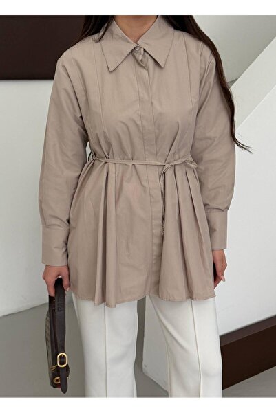 Makarina Women's Poplin Shirt Tunic