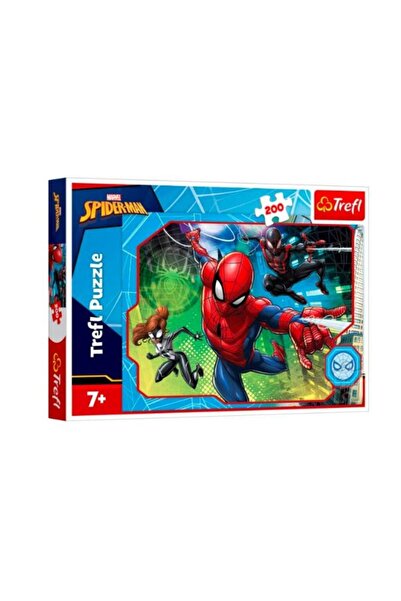 Trefl Puzzle Puzzle Copii Trefl, Marvel Spiderman, 200 Piese, Multicolor, Var...