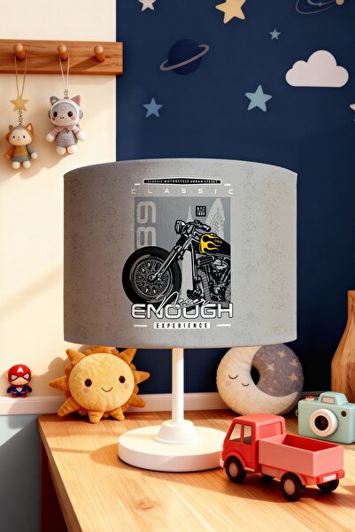 EVPANYA Street Experience Patterned Children's Room Lampshade