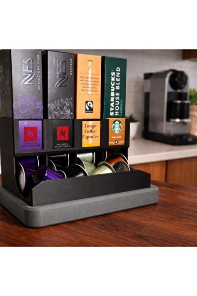 MisterionStudio Nespresso Capsule Coffee Stand 4-Pack Stand Included - Coffee...