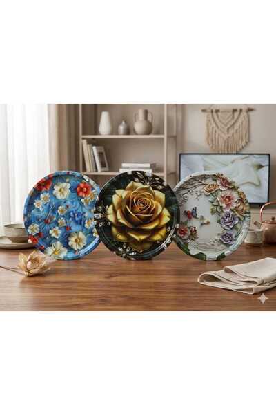 ikosga Special Design 3-Piece Serving Trays