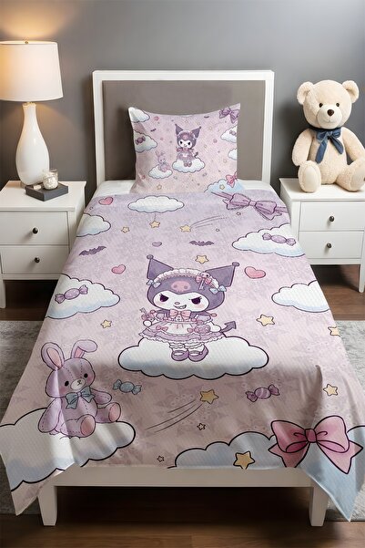 EVPANYA طقم بيكيه للأطفال الرضع بنمط كورومي فوق الغيوم