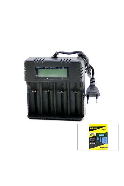 Genel Markalar 4LÜ PİL ŞARJ ALETİ 3000mA 4.2V FİŞLİ=AC 100-240V ETC - 26650 -...