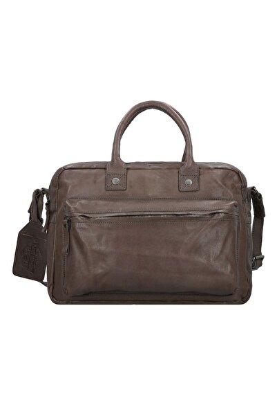 Billy the Kid Nasty Cowboys Franklin Aktentasche Leder 40 cm Laptopfach