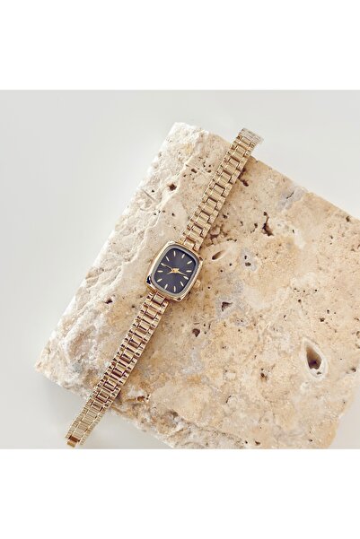 Vesce Atelier Simba Gold Saat Dark Blue