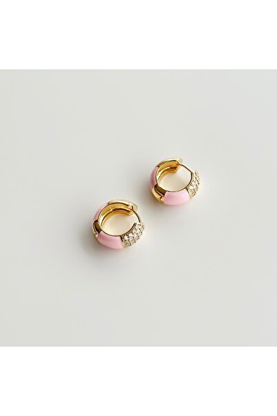 Vesce Atelier أقراط كاندي هوب الفولاذية