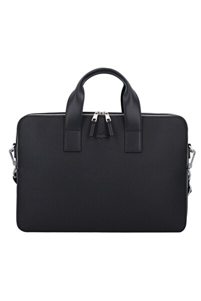 Lacoste Chantaco Aktentasche Leder 39 cm Laptopfach