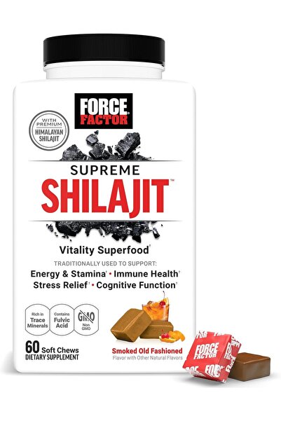 force factor Supreme Shilajit, Premium Himalayan Shilajit Trace Mineral Immun...