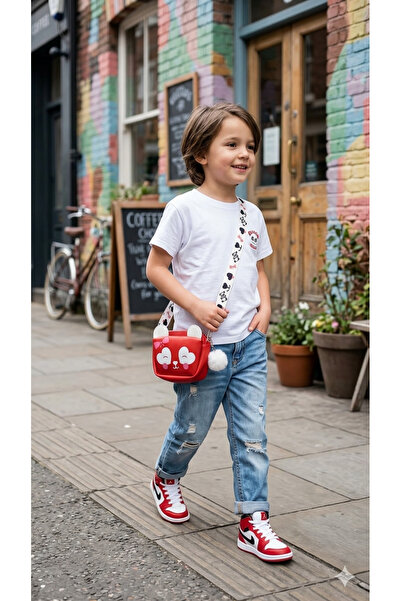 RMY MODA Cute Animal Figured Crossbody Bag with Pompom Detail and Heart Eyes ...