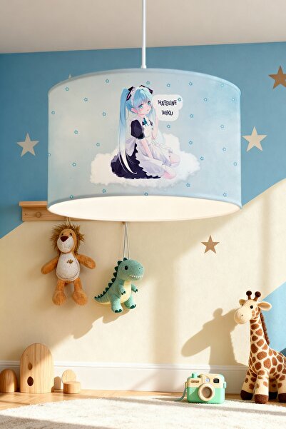 EVPANYA Daughter of the Clouds Patterned Children's Room Lampshade