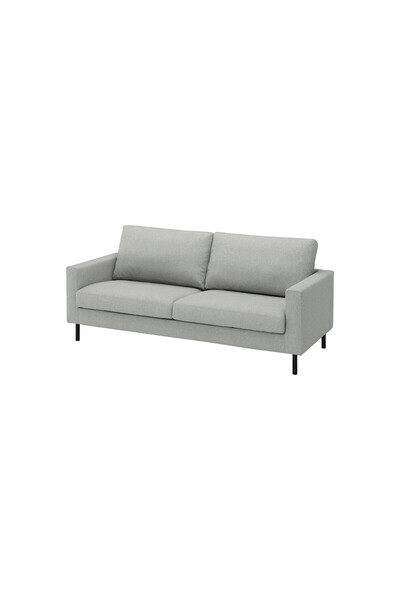 IKEA Gri Konforlu Kanepe - 3'lü kanepe
