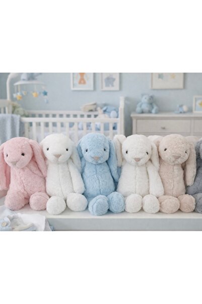 birmutluluk Peluş tavşan oyuncak -bebek uyku arkadaşı