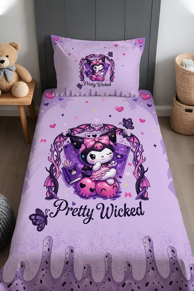 EVPANYA Cute and Adorable Patterned Bedspread and Pillowcase