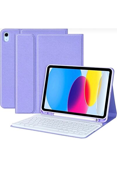 EHZ TEKNOLOJİ آيباد إير 11 بوصة 4/5/6. حافظة لوحة المفاتيح المغناطيسية المتوا...