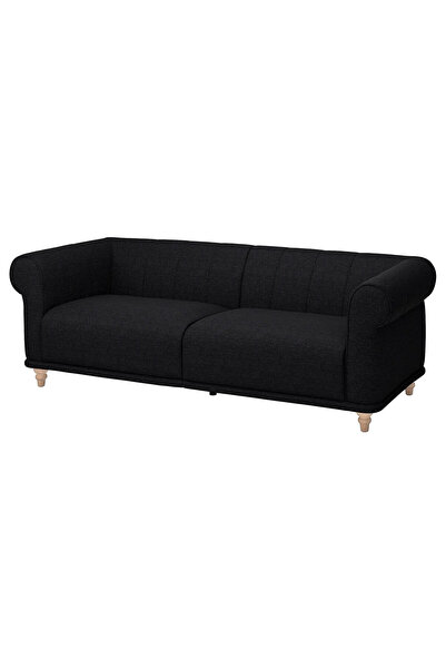 IKEA Antrasit Modern Kanepe - 3'lü kanepe