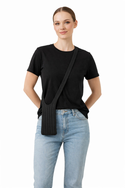 Neden Tekstil Knitted Sleeve Strap Phone Case Compatible with All Brands and ...