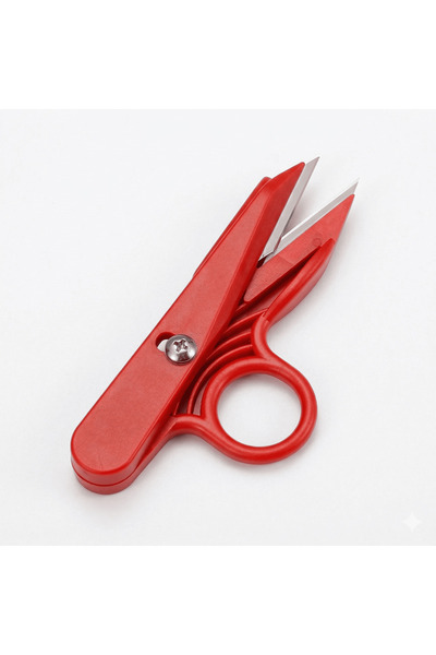 Pin Kırmızı İplik Temizleme Makası - P800