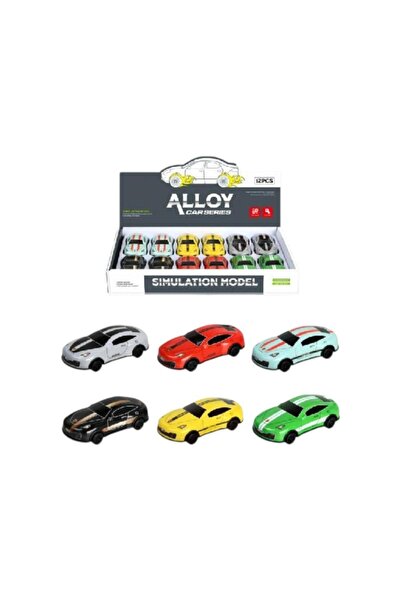 Rally سيارات معدنية سباق .. 12 حبة ..