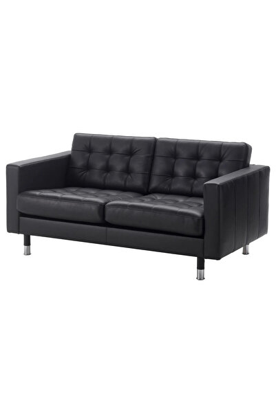 IKEA Beyaz Konforlu Kanepe - 2'li deri kanepe