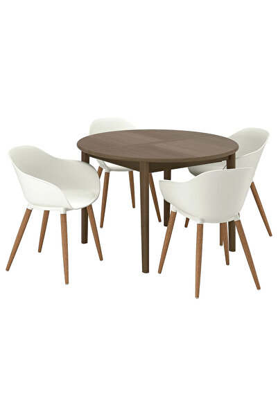 IKEA Kahverengi Sağlam Yemek Masası - yemek masası takımı