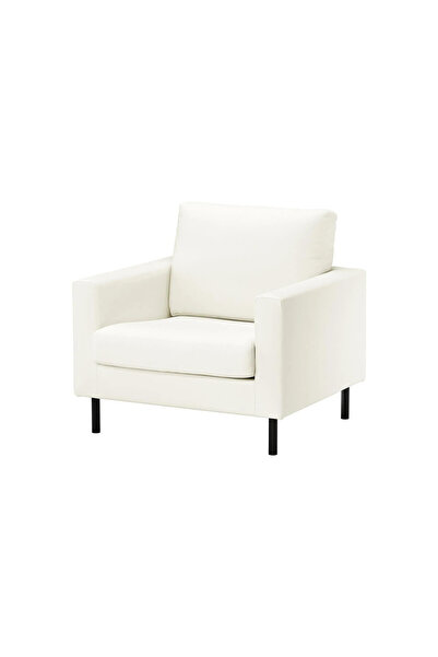 IKEA Beyaz Ferah Berjer Koltuk - tekli koltuk