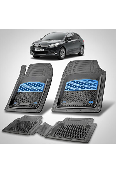 TEAMCAR Συμβατά πατάκια δαπέδου για Citroen C4 Δεύτερης Γενιάς 2010-2020 |   ...