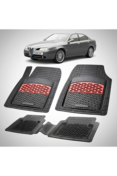 TEAMCAR Alfa Romeo 166 Sedan Facelift 2 Πατάκια Δαπέδου Συμβατά με 2003-2007 ...
