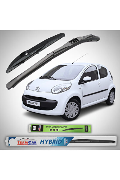 TEAMCAR ®   Lamele ștergătoare hibride Citroen C1 5 uși (2005–2009) |   Set c...
