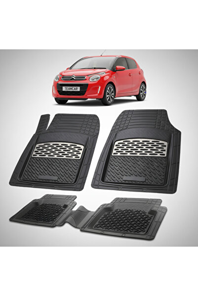 TEAMCAR Συμβατά πατάκια δαπέδου για Citroen C1 Δεύτερης Γενιάς 2014-2022 |   ...