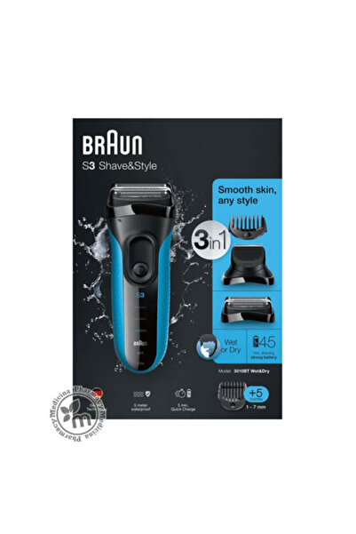 Braun SER3 SHAVE&STYLE 310BT 3IN1 ELECT WET&DRY