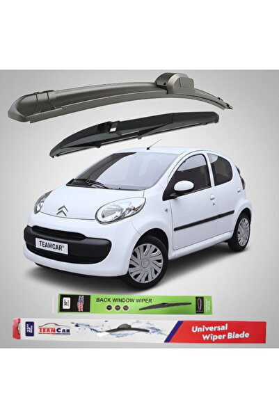 TEAMCAR ®   Citroen C1 5-θυρο (2005–2009) Μάκτρα Υαλοκαθαριστήρων |   Πλήρες Σετ