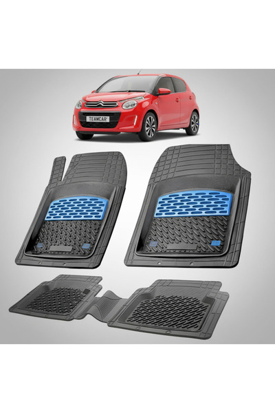 TEAMCAR Συμβατά πατάκια δαπέδου για Citroen C1 Δεύτερης Γενιάς 2014-2022 |   ...