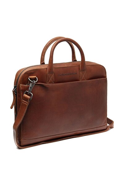The Chesterfield Brand Kožená aktovka Tilbury s priehradkou na notebook 39 cm