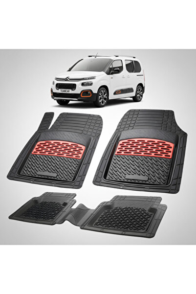 TEAMCAR Συμβατά πατάκια δαπέδου για Citroen Berlingo Γενιάς III 2018-2024 |  ...