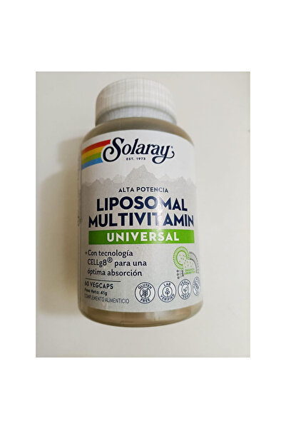 Solaray ليبوسومال مالتيفيت يونيفرسال فيجكاب 60S