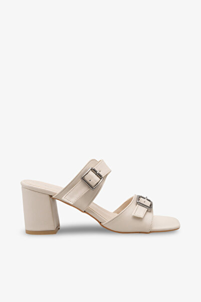 Cananın Pabuçları Papuci de damă ATHENA cu toc și cataramă