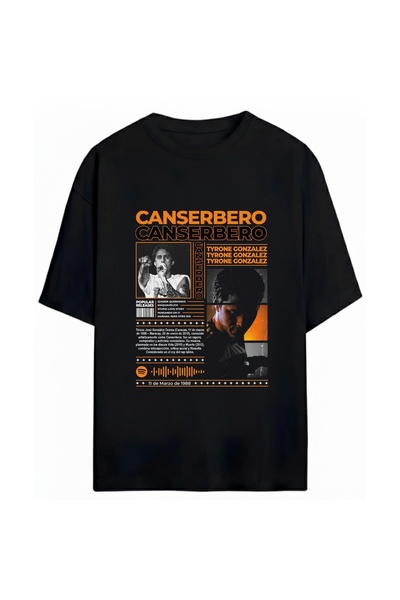 SVART WEAR Canserbero Unisex Oversize 100% Βαμβακερό T-Shirt