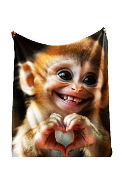 Elmas Dizayn 150X220 cm Organic Cotton Tv Seat Bed Children's Blanket Hypoall...