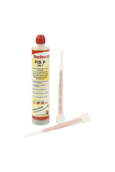 Fischer Professional chemical adhesive FIS P 300 T, 300 ml, gel, reusable, fo...