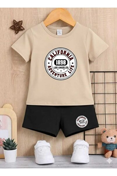 Nice Clothes ΚΑΛΟΚΑΙΡΙΝΟ ΠΑΙΔΙΚΟ ΣΕΤ ΜΠΛΟΥΖΑΚΙ-ΣΟΡΤΣ ΟΥΝΙΣΕΞ (ΣΤΡΟΓΓΥΛΗ ΣΤΑΜΠ...