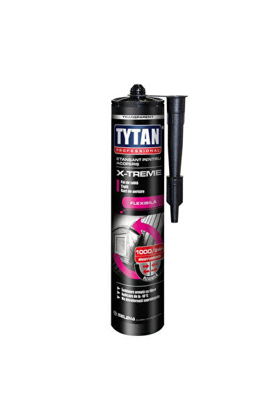 Ceresit Etansant transparent, TYTAN, X-Treme, 280 ml, rezistent la apă, aplic...