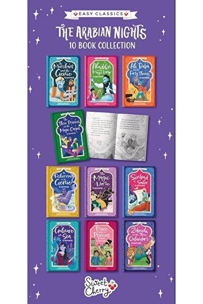 PHINDBOOKS The Arabian Nights Children's Collection (Easy Classics): 10 Book Box Set Paperback