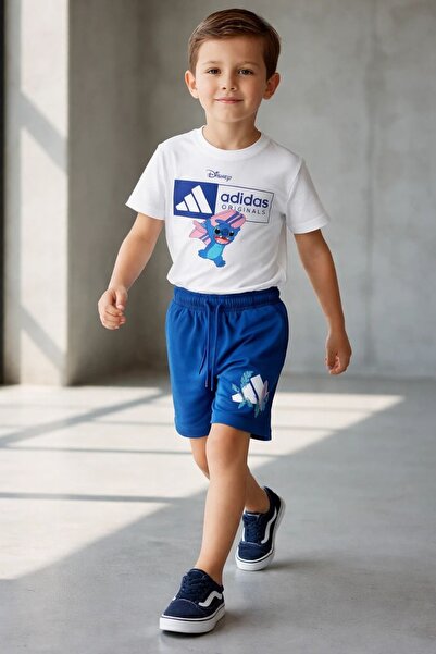 Alvadonna Unisex Printed Shorts Set